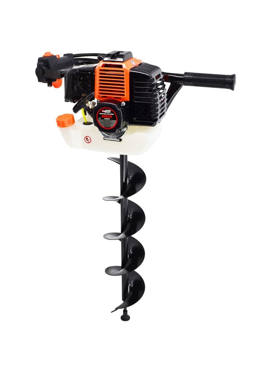 AWTOOLS Wiertnica glebowa spalinowa 2,95KM + 3 wiertła (100, 150, 200mm)