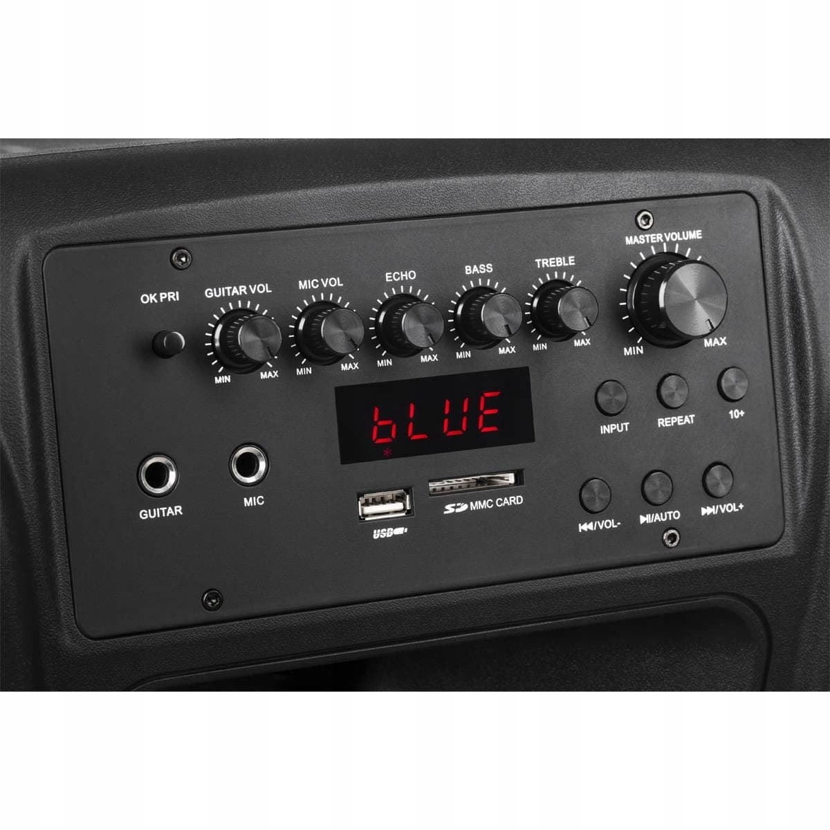 Azusa Aktywny stulpel 12" 40W (2 mikrofony, SD, Bluetooth, USB)