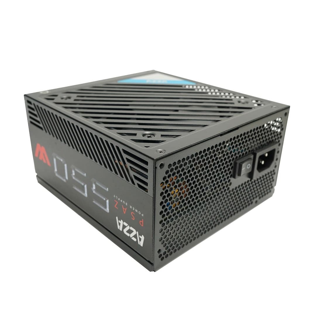 Azza 550W modułowy zasilacz ATX 20+4 pin czarny