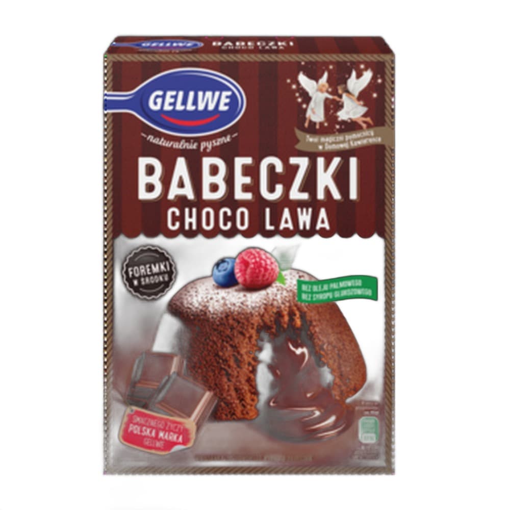 Babeczki Gellwe Choco Lawa 225 g