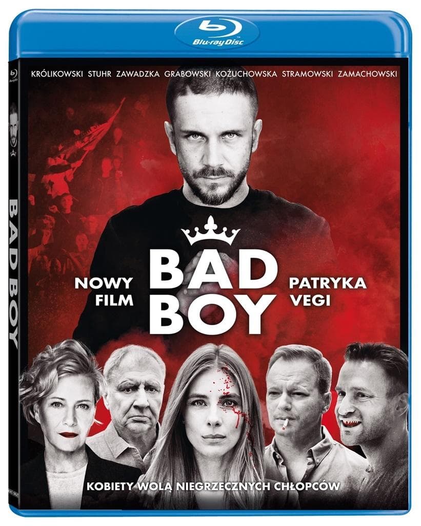 Film Bad Boy Patryka Vegi, wydanie Blu-ray
