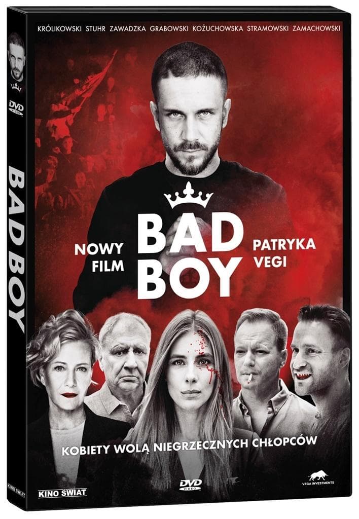 Film Bad Boy Patryka Vegi, wydanie DVD