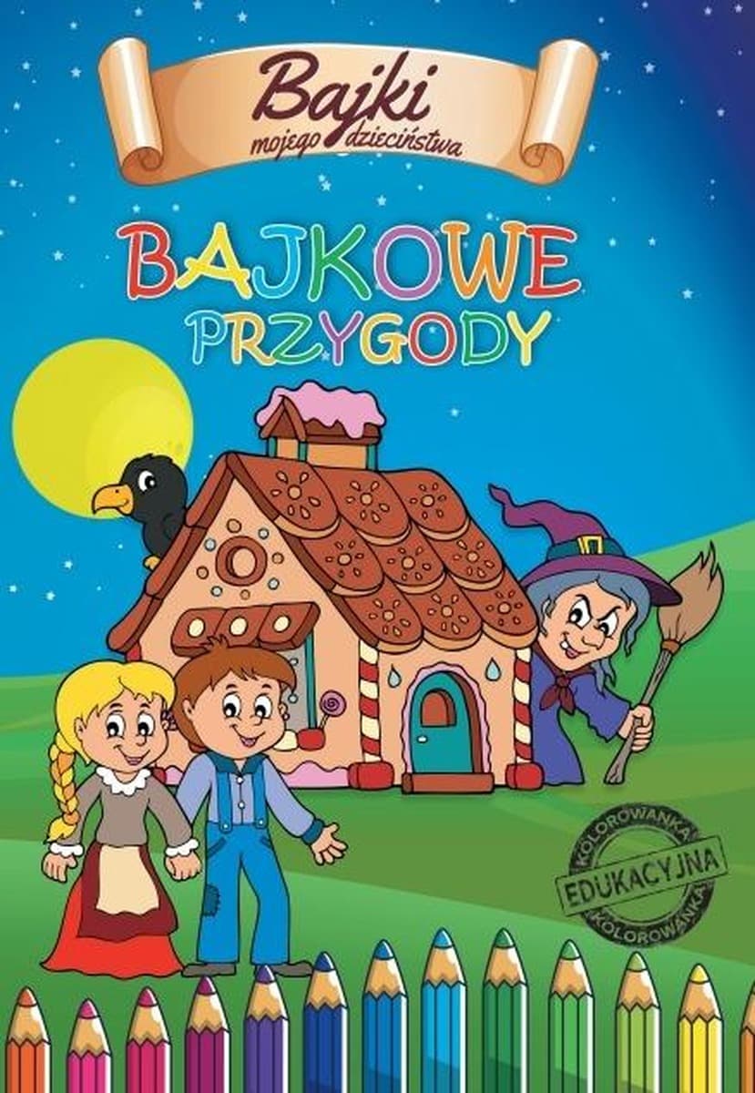 Bajkowe kolorowanki dla dzieci HOTbook 16 stron
