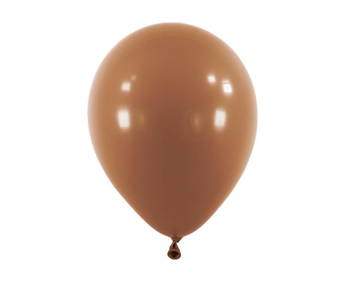 Balony brązowe Chocolate 28 cm 50 sztuk