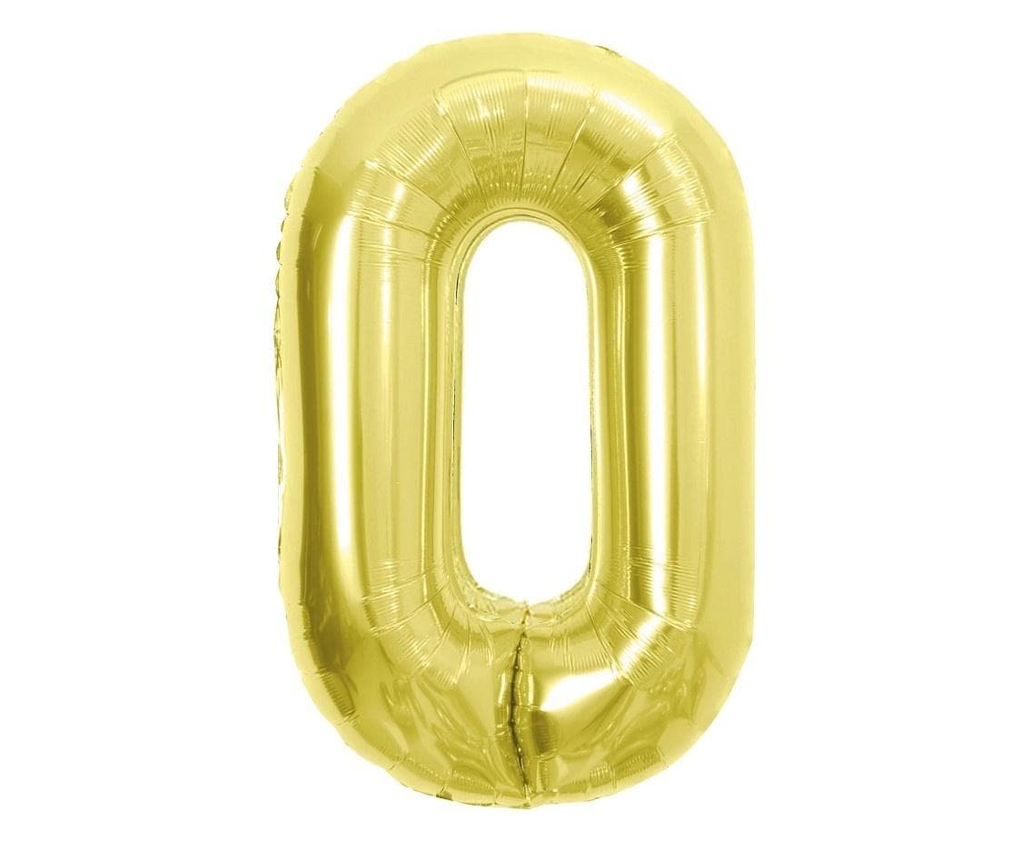 Balon foliowy B&C 0 Light gold 85cm