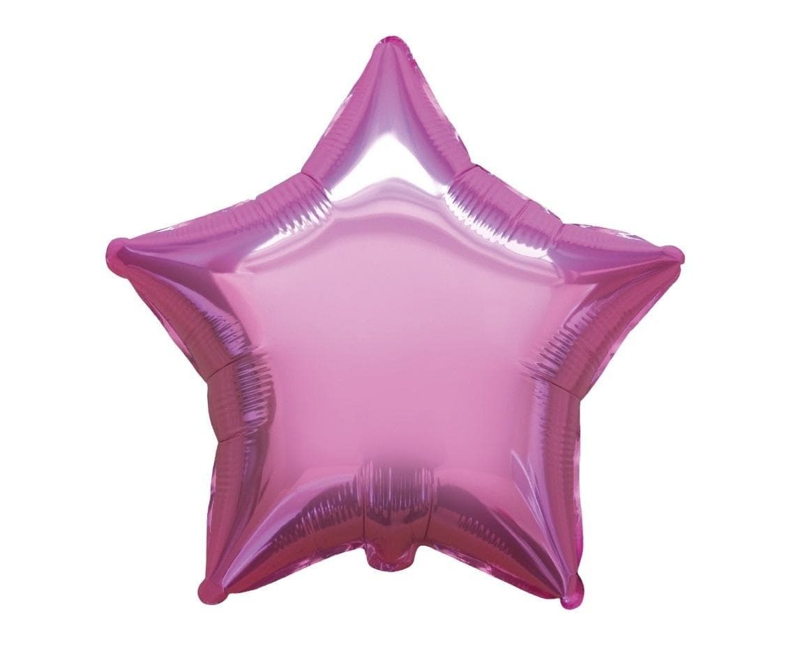 Balon foliowy Gwiazda jasnoróżowa 46 cm Flexmetal