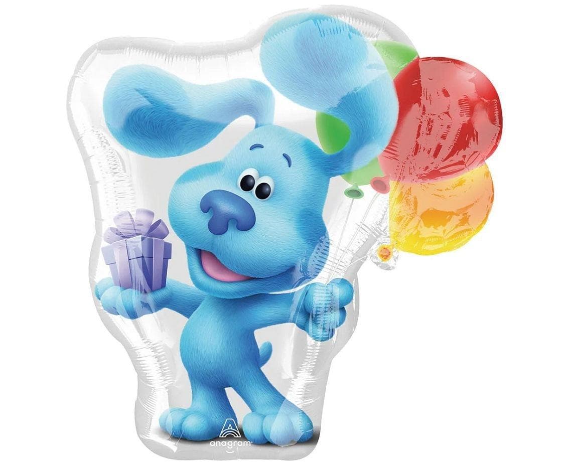 Balon foliowy Piesek Blue XL do napełniania helem