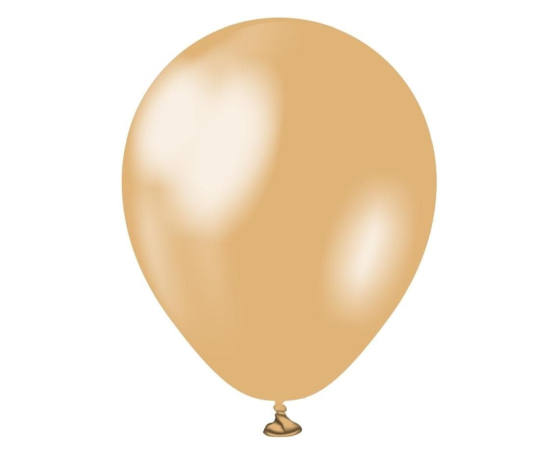 Balony Kalisan metalik złote 50szt