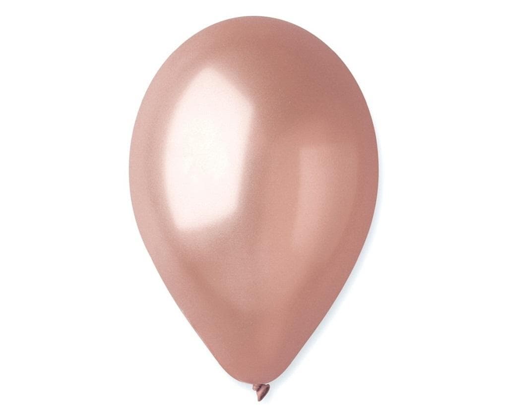 Balony metaliczne złote 13 cm 100 sztuk