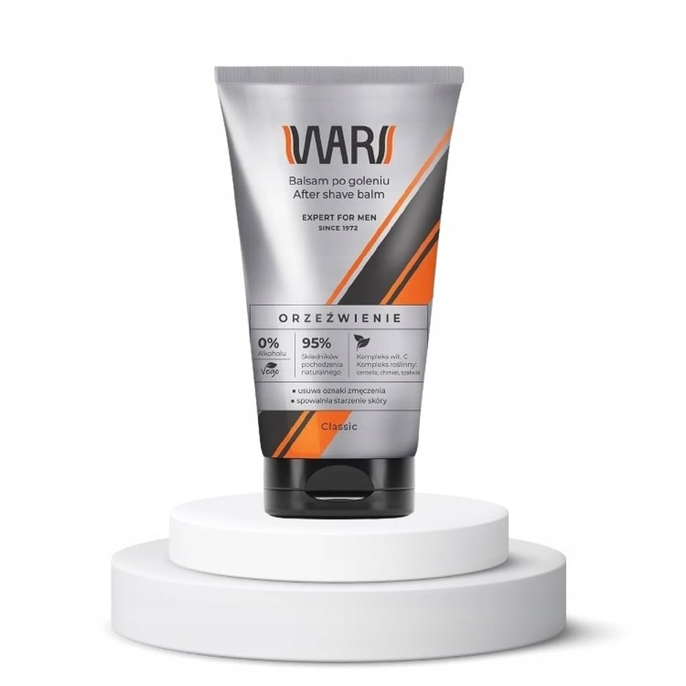 WARS EXPERT FOR MEN Balsam po goleniu CLASSIC orzeźwienie 125ml