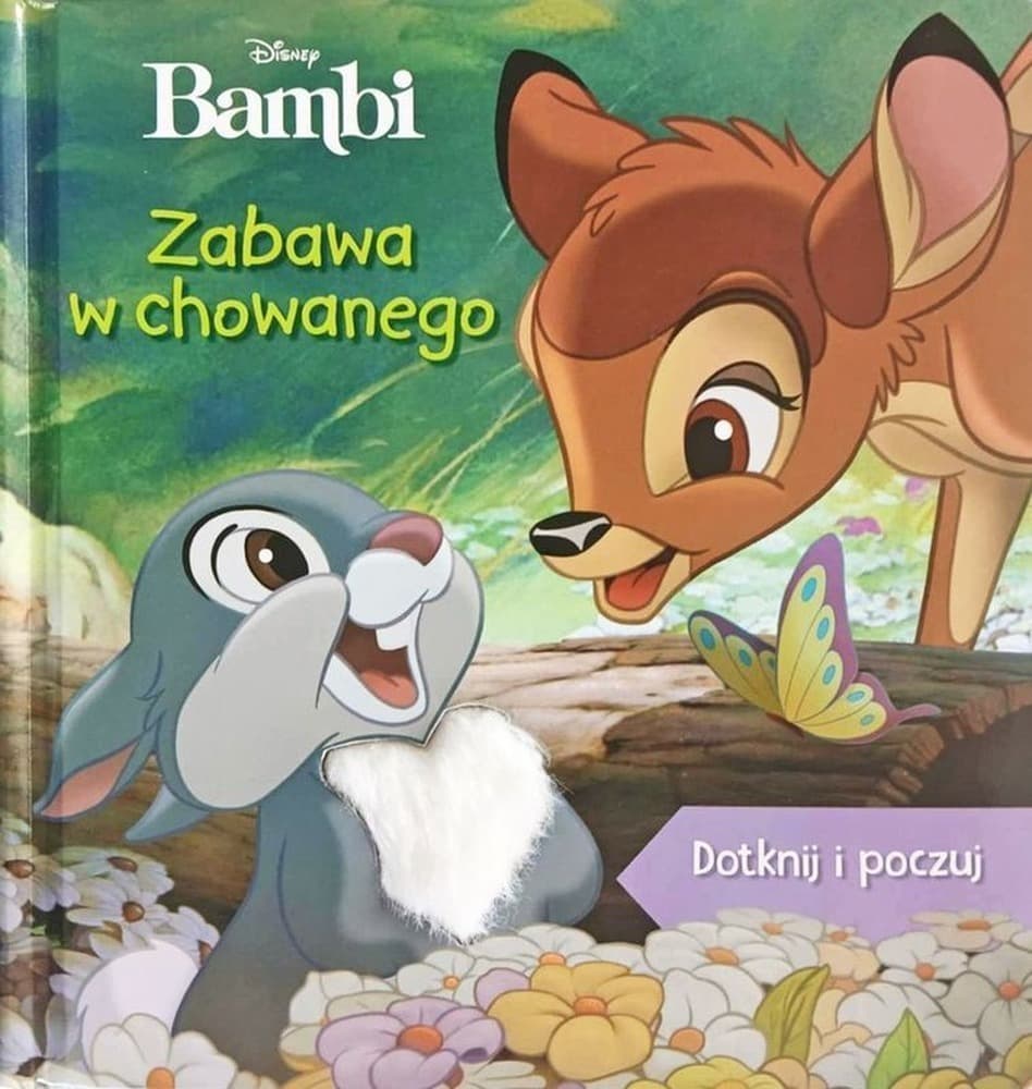 Bambi. Zabawa w chowanego Disney. Dotknij i poczuj