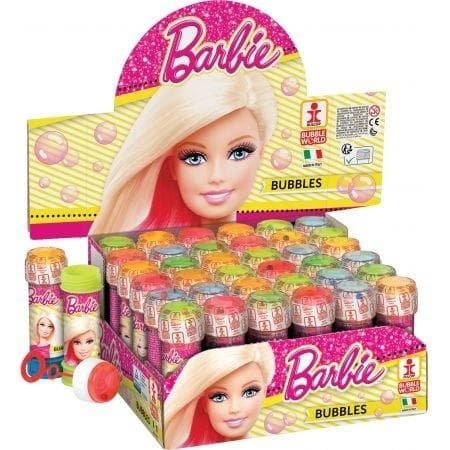 Bańki mydlane Barbie 60 ml opakowanie zbiorcze 36 sztuk