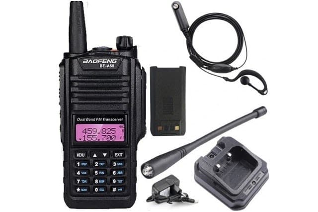 Krótkofalówka przenośna dwupasmowa VHF/UHF