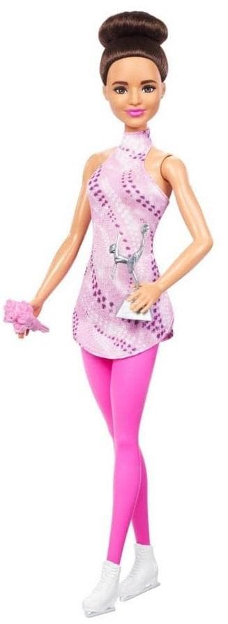 Lalka Barbie Łyżwiarka Figurowa z akcesoriami