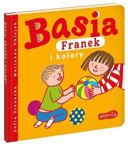 Basia i Franek i kolory - książka dla dzieci Harperkids