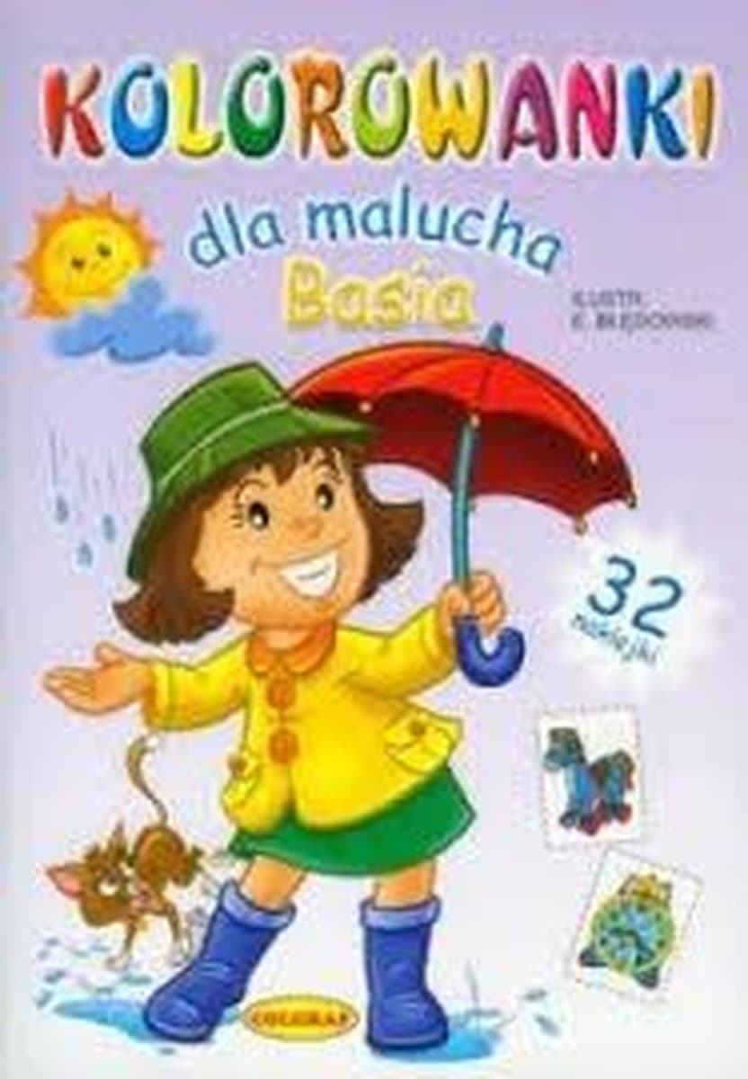 Basia i Zabawki Kolorowanka dla Dzieci