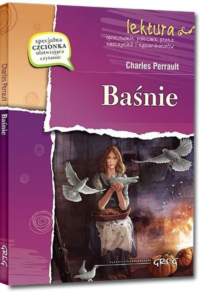 Baśnie Charlesa Perrault dla dzieci - Lektura z opracowaniem