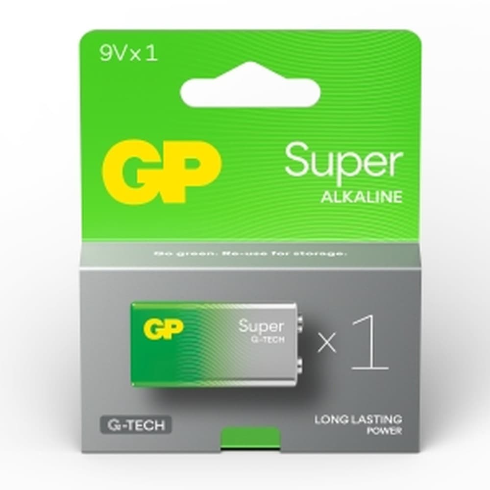 Bateria alkaliczna GP Super 9V