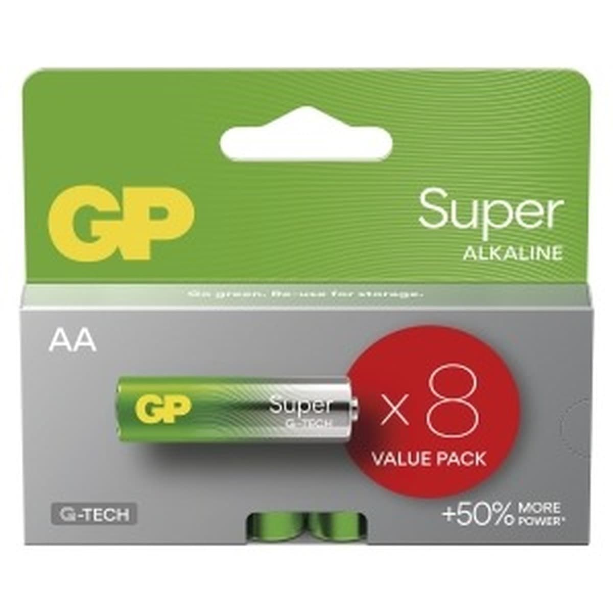 Bateria alkaliczna GP Super G-Tech AA LR06 8 szt.