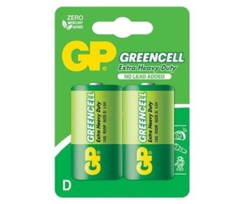 Bateria cynkowo-chlorkowa GP D R20 2 szt.