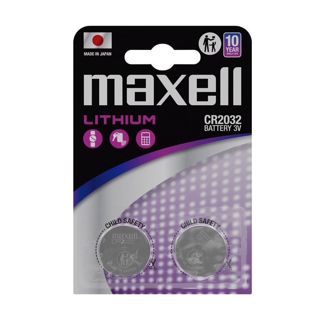 Bateria litowa Maxell CR2032 3V 2 sztuki