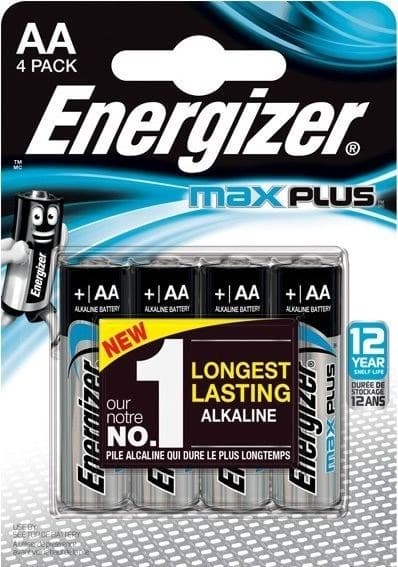 Baterie alkaliczne Energizer Max Plus AA 4 sztuki