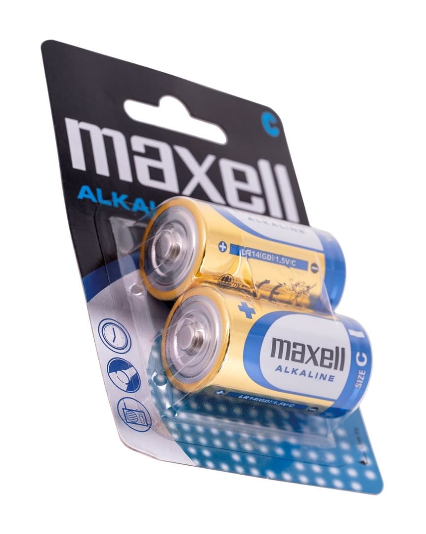 Baterie alkaliczne Maxell C LR14 1.5V 2 sztuki