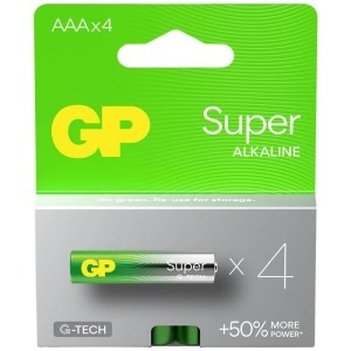 Baterie alkaliczne Super Alkaline G-Tech AAA (4 szt.)