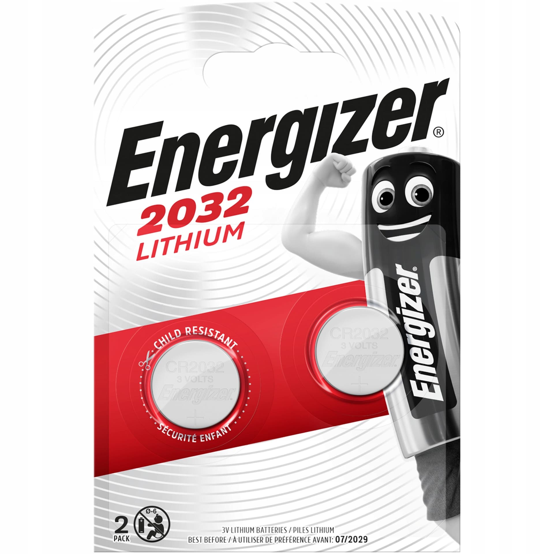 Baterie Energizer CR2032 2 sztuki specjalistyczne