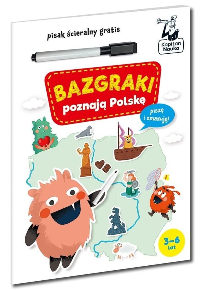 Bazgraki poznają Polskę Kapitan Nauka