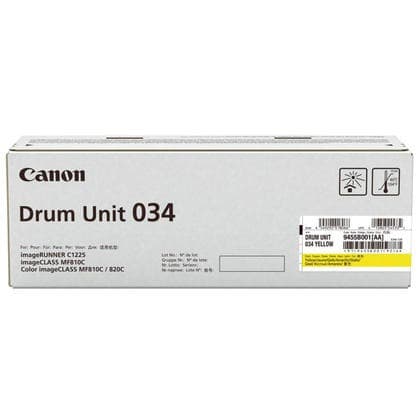 Bęben światłoczuły Canon 034 żółty do drukarki laserowej