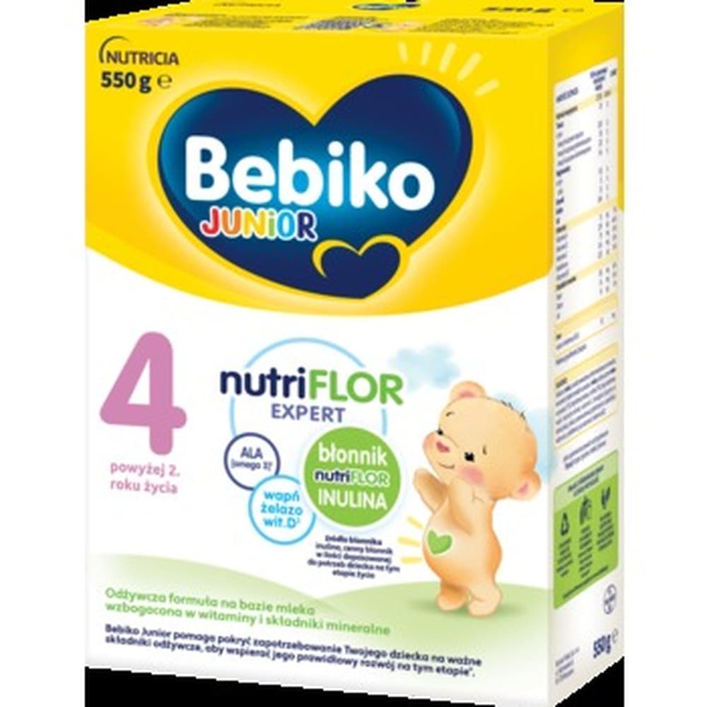 Bebiko Junior 4 Mleko modyfikowane dla dzieci powyżej 2 roku życia 550 g