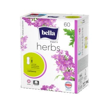 Bella Wkładki Herbs Verbena 60 sztuk