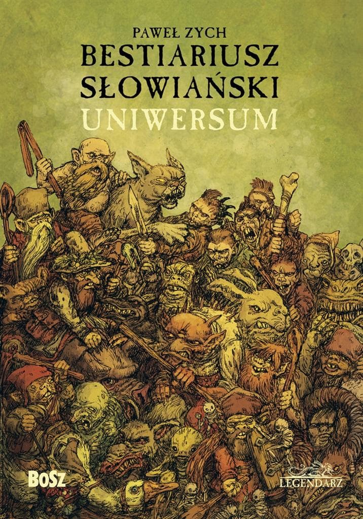 Bestiariusz słowiański Uniwersum twarda oprawa 248 stron