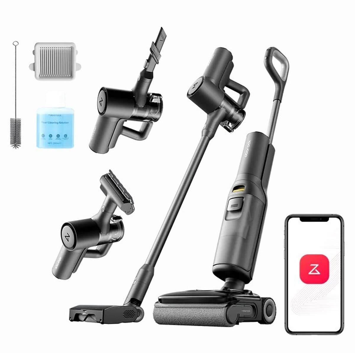 Bezprzewodowy odkurzacz pionowy Roborock F25 ACE Combo 2 w 1