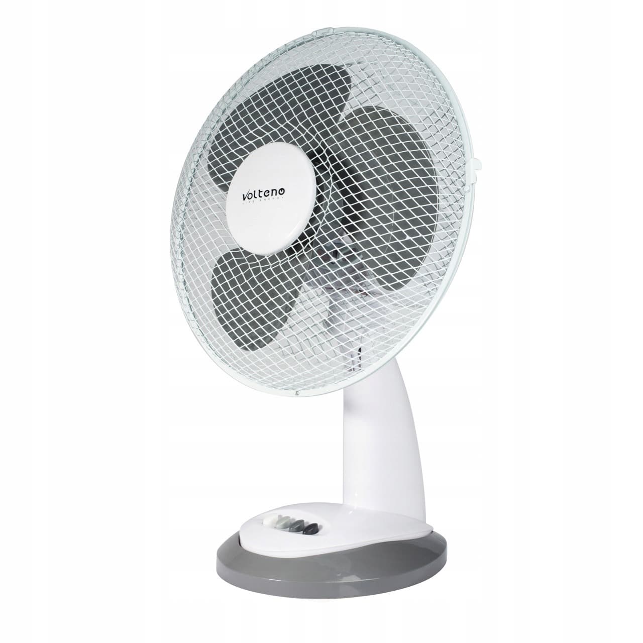 Wentylator biurkowy biały 35W