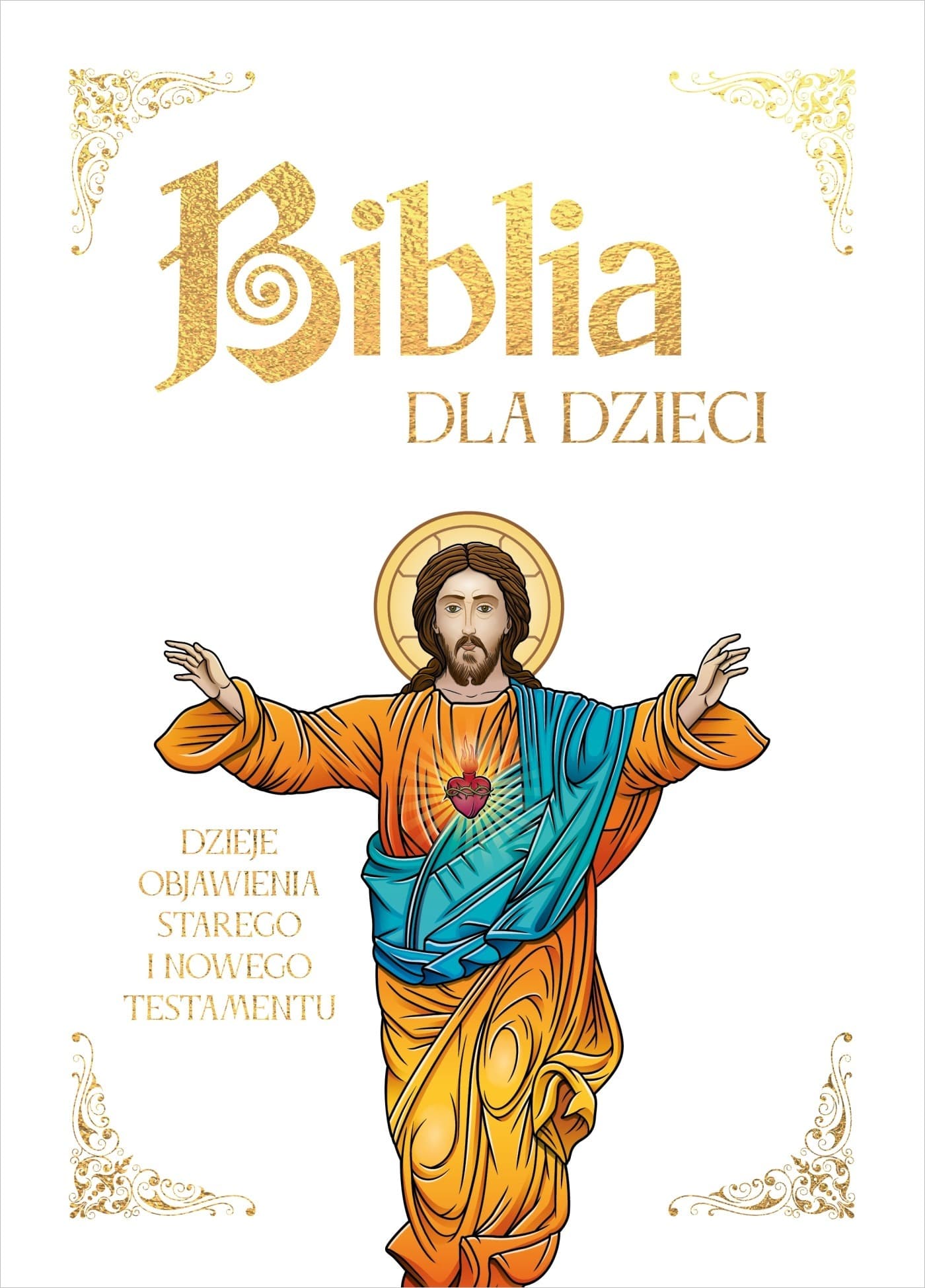 Biblia dla dzieci w twardej oprawie 112 stron