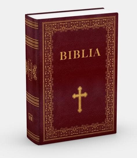 Biblia Edukacyjna Praca Zbiorowa 1452 strony skóropodobna