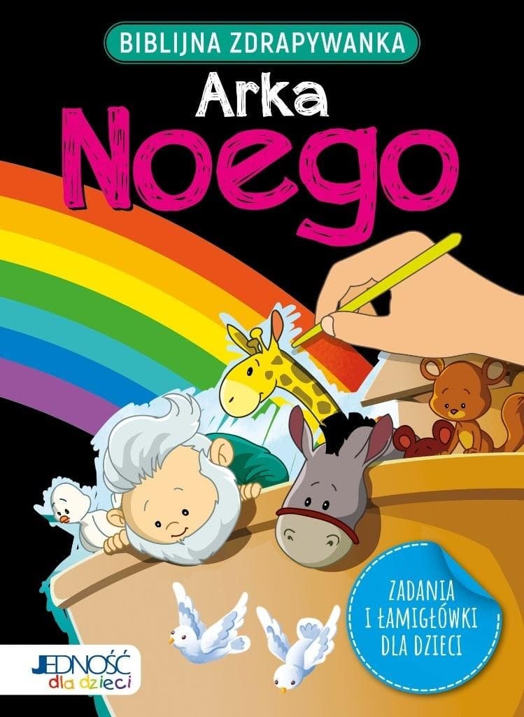 Biblijna zdrapywanka Arka Noego dla dzieci