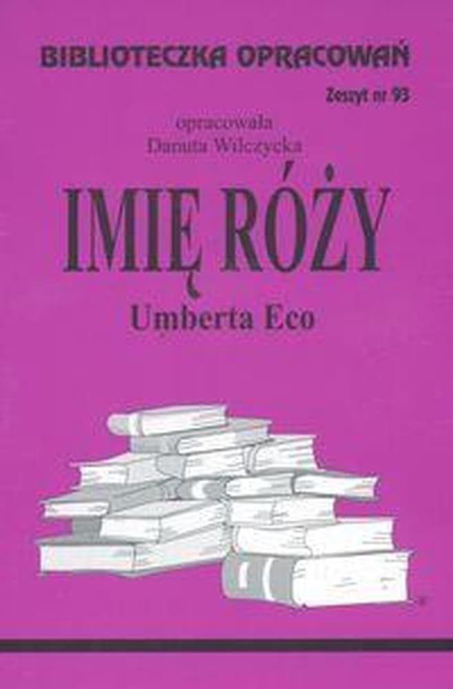 Biblios - Imię Róży: streszczenie, analiza i interpretacja lektury