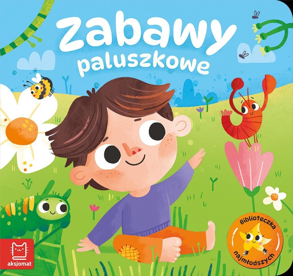Zabawy paluszkowe. Biblioteczka najmłodszych dla dzieci