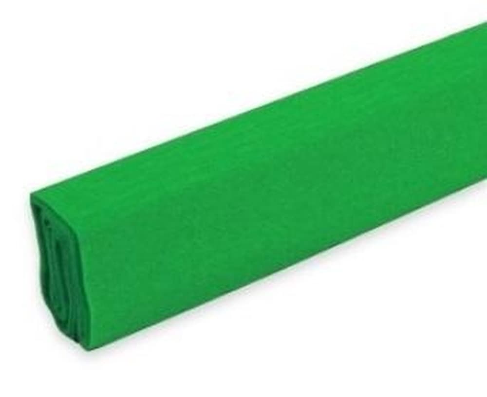 Bibuła marszczona zielona 10 sztuk 50 x 200 cm