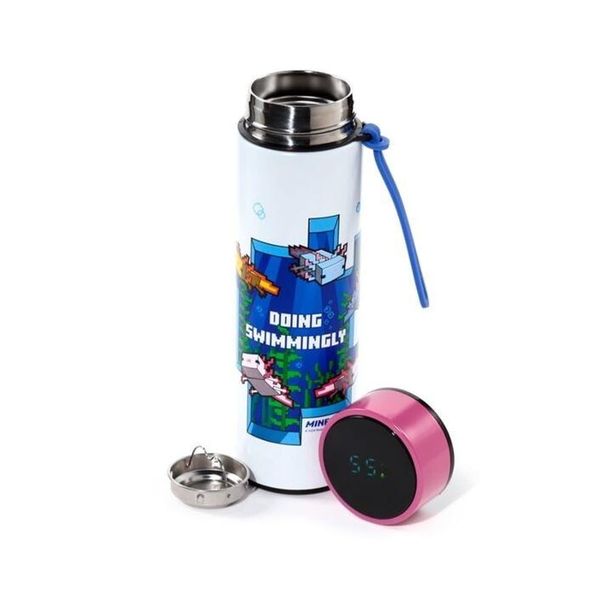 Bidon termiczny Minecraft Axolotl 450 ml