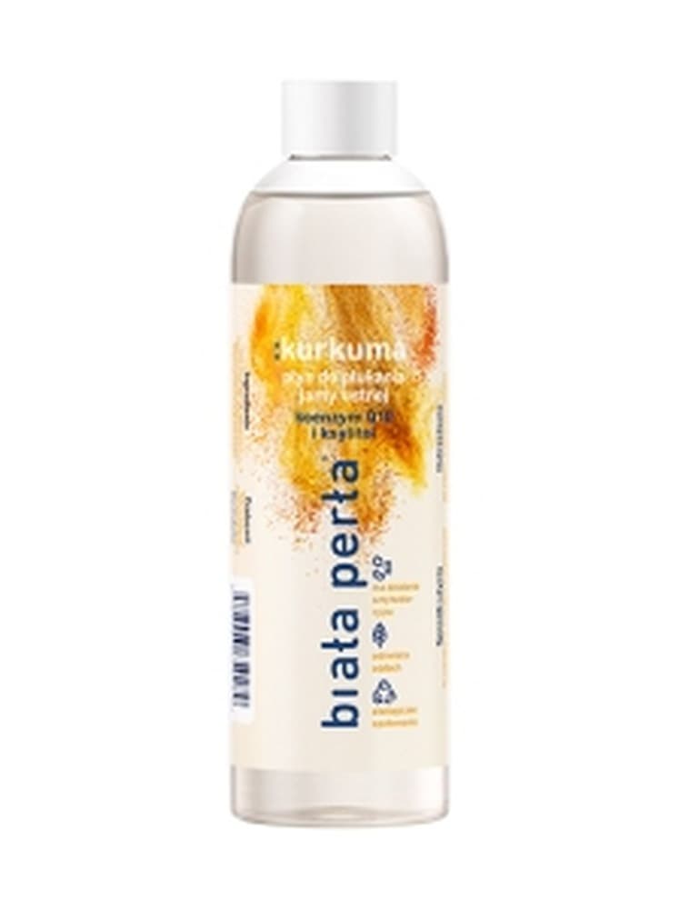 Biała Perła Płyn do płukania jamy ustnej Kurkuma i Q10 250 ml