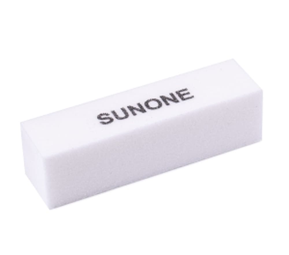 Sunone Blok ścierający biały do paznokci