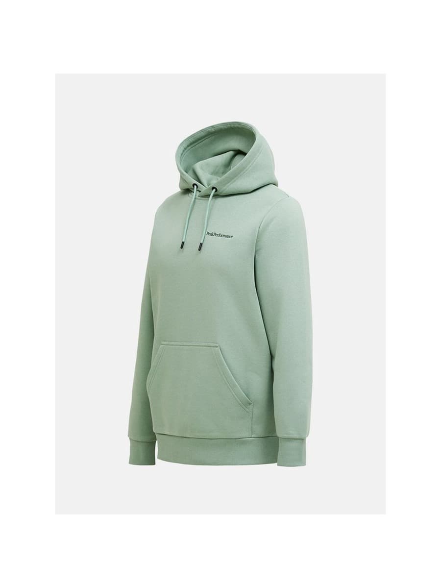 Bluza męska PEAK PERFORMANCE M Original Small Logo Hood zielona