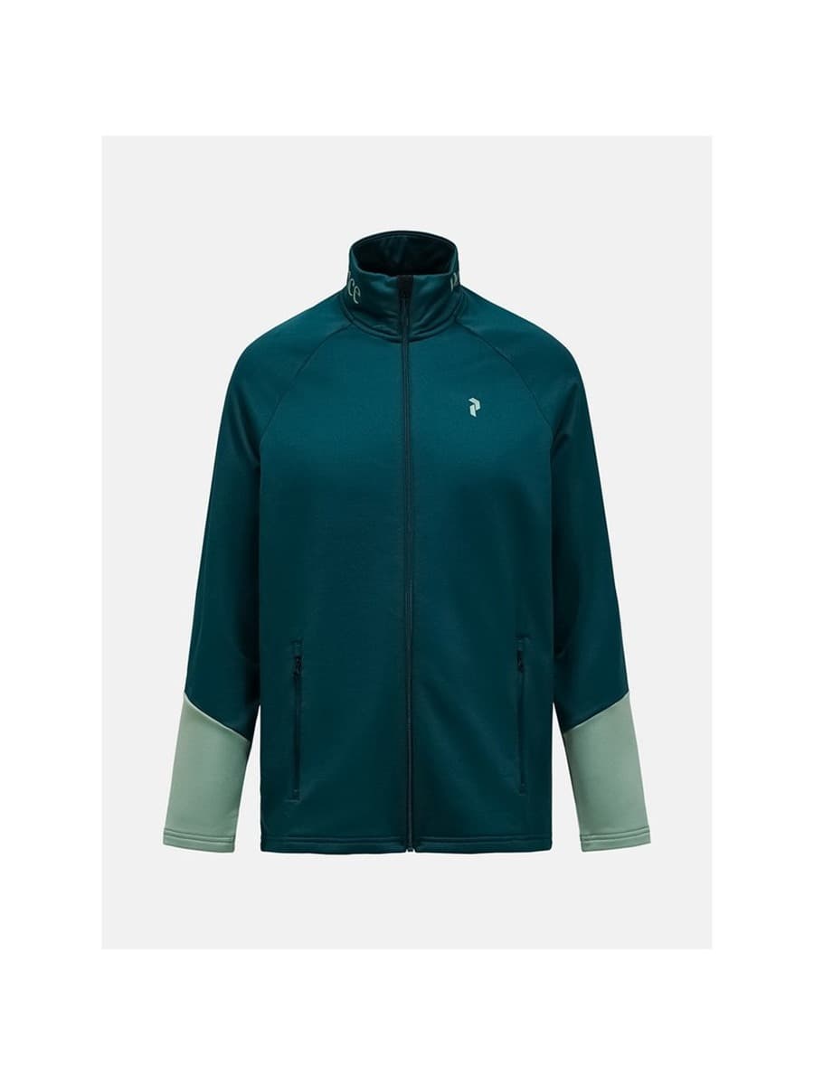 Bluza męska PEAK PERFORMANCE M Original Small Logo Hood zielona