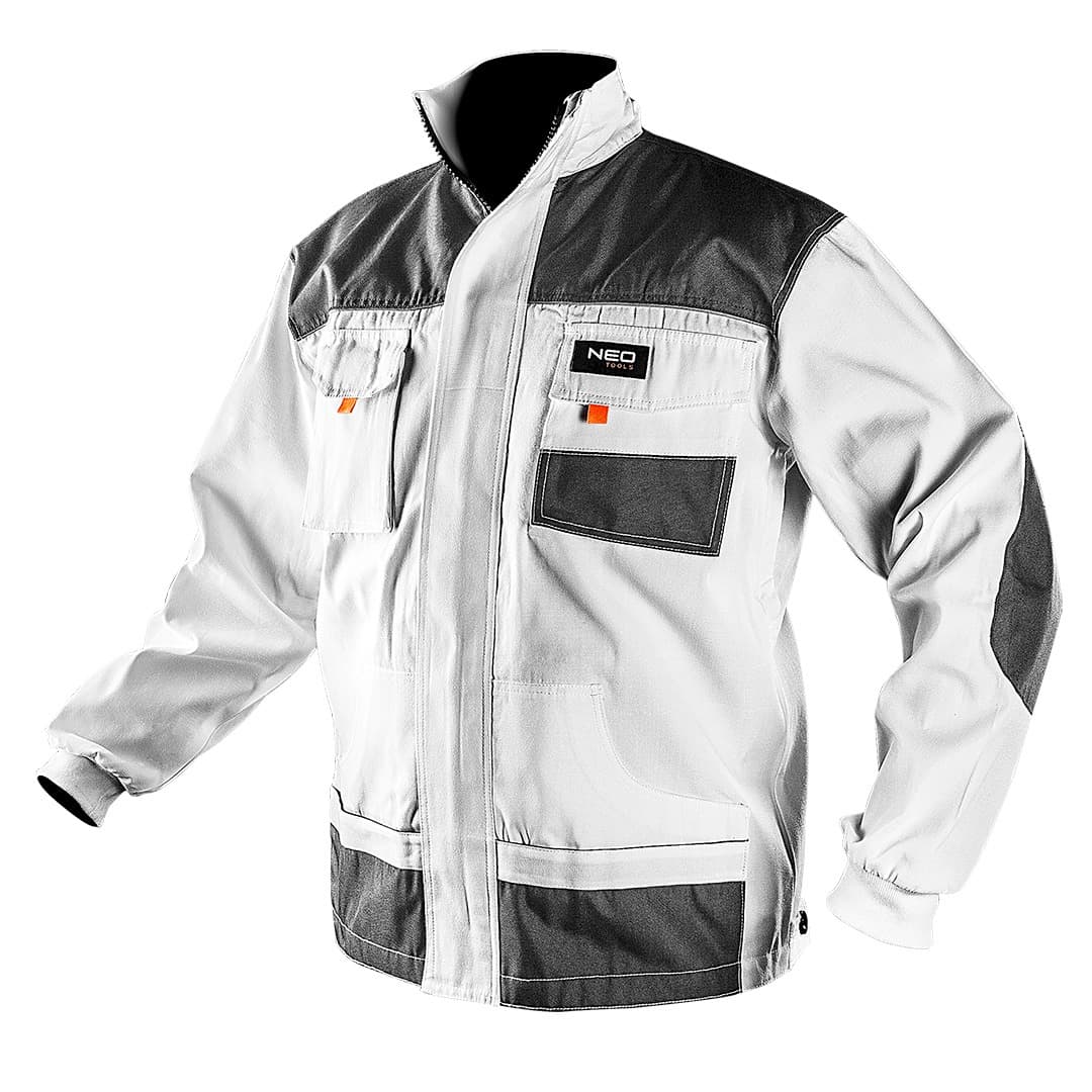 Bluza robocza HD biała rozmiar L/52