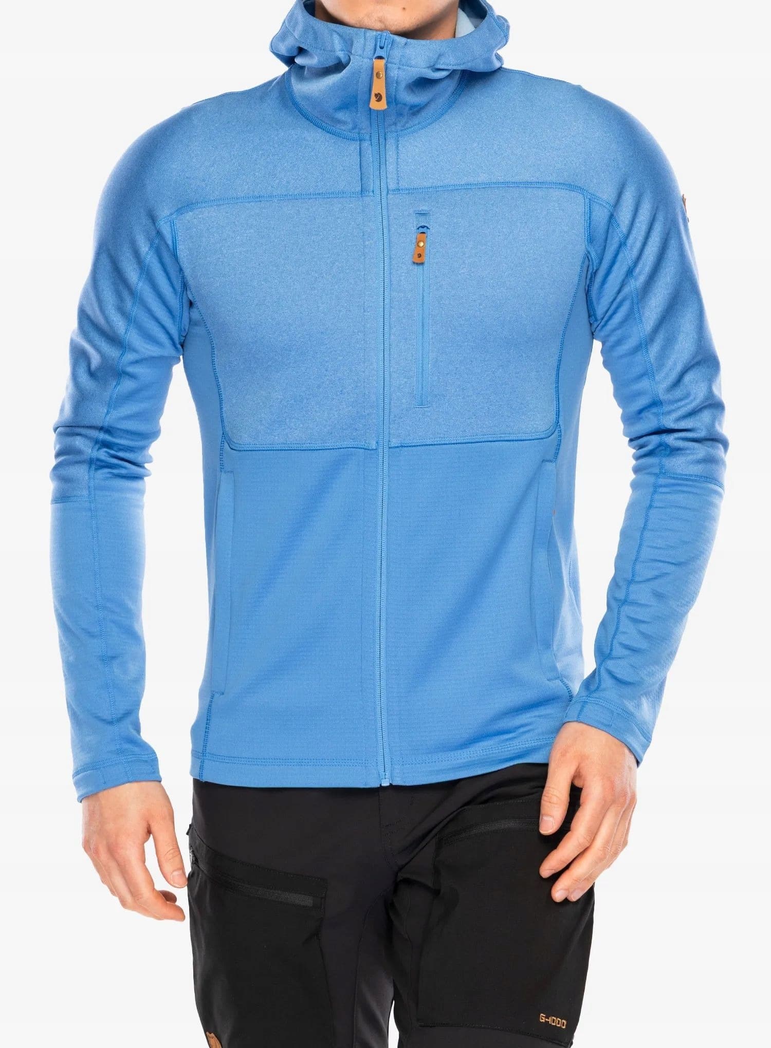 Bluza trekkingowa Fjallraven Abisko Trail Fleece - un blue