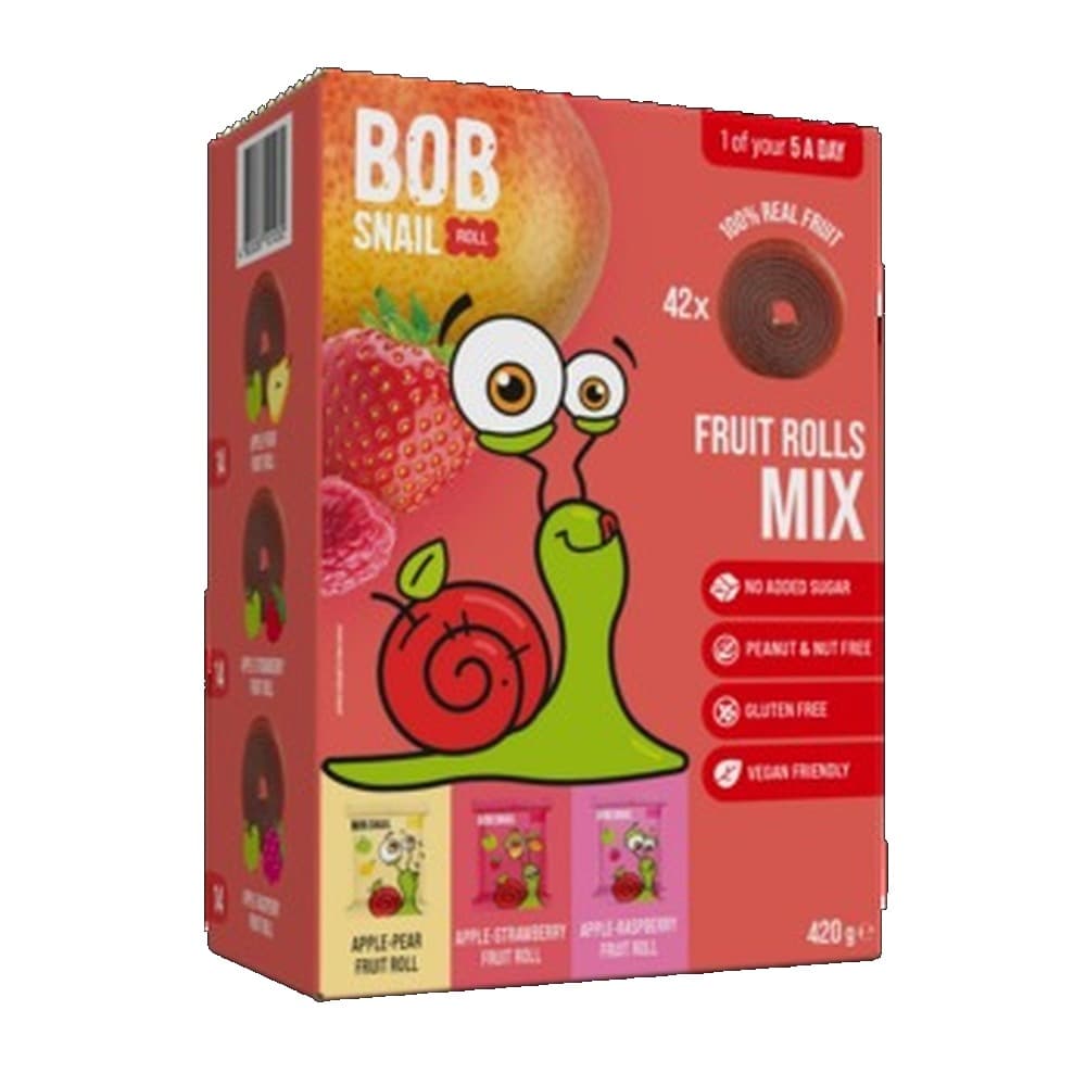 Bob Snail Owoce w rolce Mix 420 g